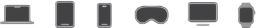 Apple device icons